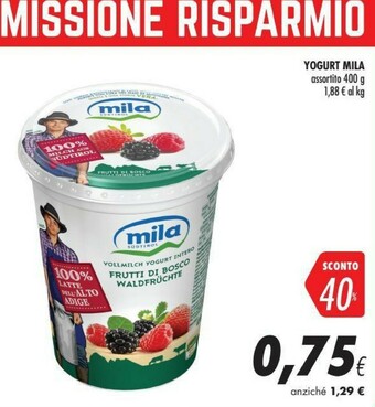 Coop Mila Yogurt Drink Pesca 400 G(ml) offerta