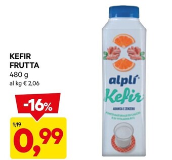 DPiù Kefir frutta offerta