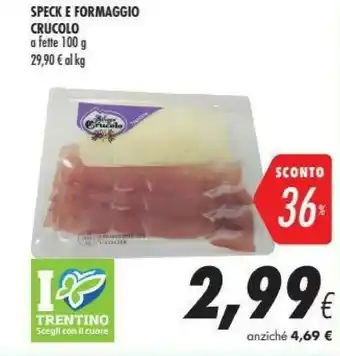 Coop Cuore Crucolo Speck E Formaggio offerta
