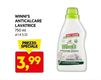 DPiù Winni's anticalcare lavatrice offerta