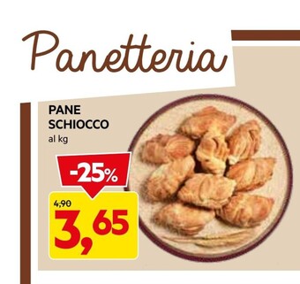 DPiù Pane schiocco offerta