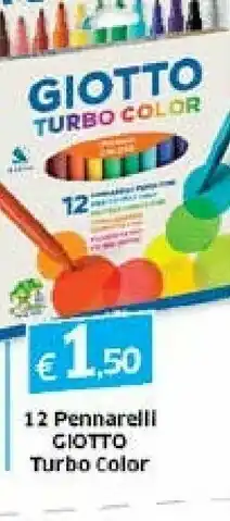 Galassia Giotto Turbo Color Multicolore 12pezzo(i) offerta