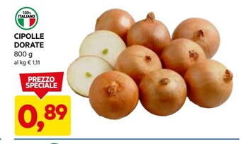 DPiù Cipolle dorate offerta