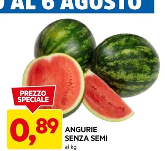 DPiù Angurie senza semi offerta