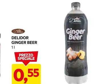 DPiù Delidor ginger beer offerta