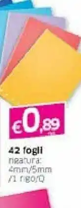 Galassia Maxi Quaderno Monocromo 42 Fogli offerta