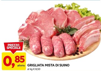 DPiù Grigliata mista di suino offerta
