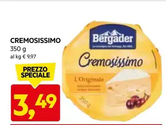 DPiù Bergader cremosissimo offerta