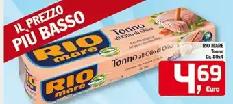 Rio mare tonno 80gr. x 4