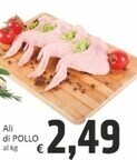 Paghi Poco Ali di pollo offerta