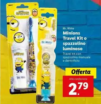 Mr White Minions Travel Kit