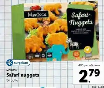 Lidl Monissa Safari Nuggets Di Pollo offerta