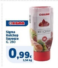 Sigma ketchup squeeze