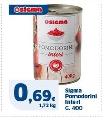 Sigma Sigma pomodorini interi offerta