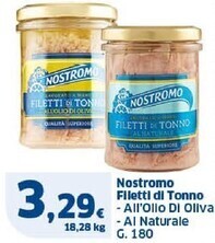 Sigma Nostromo filetti di tonno offerta