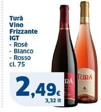 Sigma Tura vino frizzante igt offerta