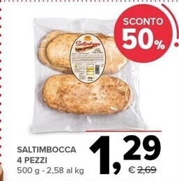 Todis Saltimbocca 4 pezzi offerta