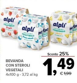 Alplì bevanda con steroli vegetali