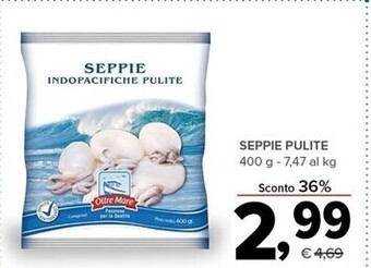 Todis Oltremare seppie pulite offerta