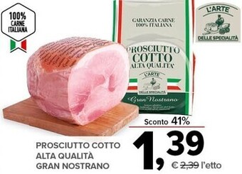Todis L'arte delle specialità prosciutto cotto alta qualita offerta