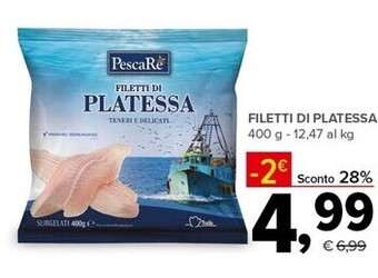 Todis Pescare filetti di platessa offerta
