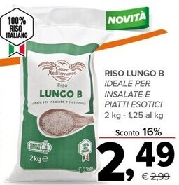 Todis Cuore mediterraneo riso lungo b offerta
