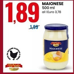 Eurospin Delizie dal sole maionese offerta
