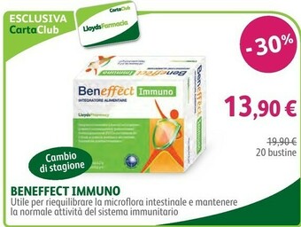 Lloyds Farmacia Beneffect Immuno offerta
