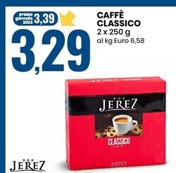 Eurospin Don jerez caffè classico offerta