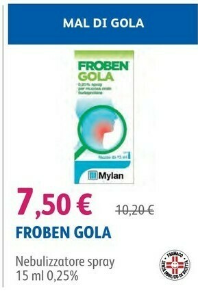 Gola Froben Nebulizzatore Spray