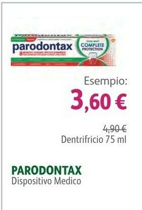 Lloyds Farmacia Parodontax Dentifricio offerta