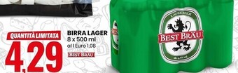 Eurospin Best bräu birra lager offerta