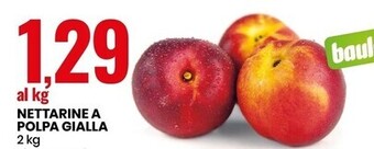 Eurospin Nettarine a polpa gialla offerta