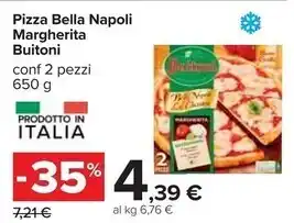 Carrefour Iper Buitoni pizza bella napoli margherita offerta