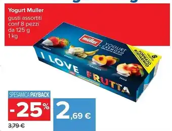 Carrefour Iper Muller yogurt offerta