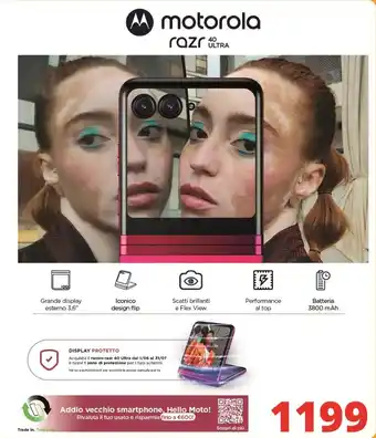 Comet Motorola razr 40 ultra offerta