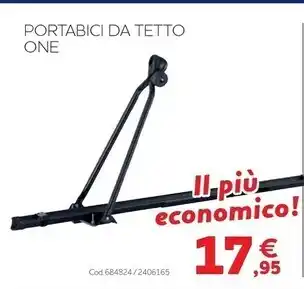 Norauto Portabici da tetto one offerta