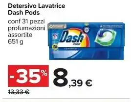 Dash detersivo lavatrice pods