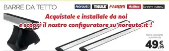 Norauto Barre da tetto offerta