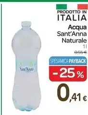 Carrefour Express Sant'anna acqua offerta