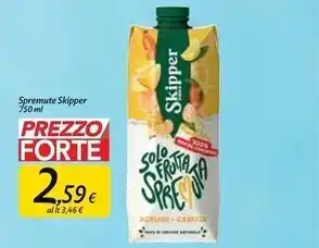 Carrefour Market Skipper spremute offerta