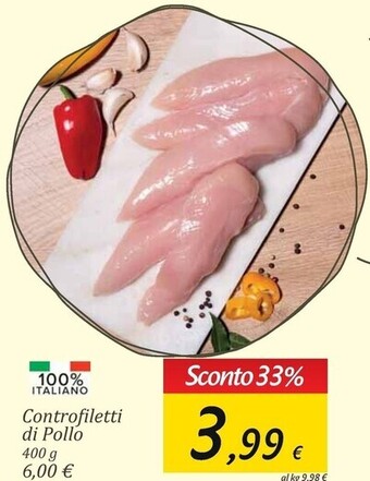 Carrefour Market Controfiletti di pollo offerta