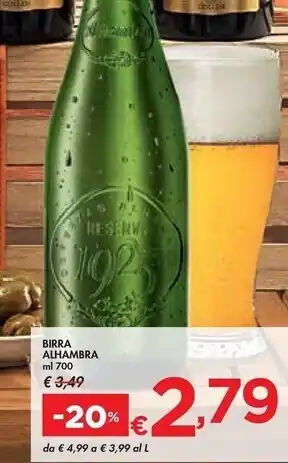 Bennet Alhambra - birra offerta