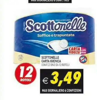 Supermercati Agorà Scottonelle Carta Igienica offerta