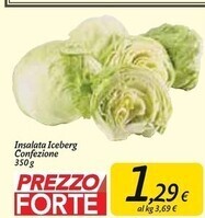 Carrefour Market Insalata iceberg offerta