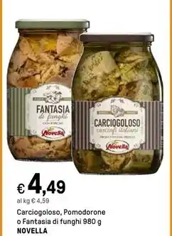 Iper La Grande Novella carciogoloso offerta