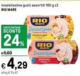 Iper La Grande Rio mare insalatissime offerta