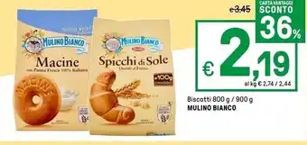 Iper La Grande Mulino bianco biscotti offerta