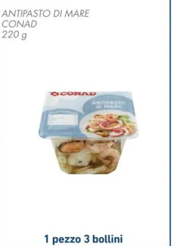 Spazio Conad ANTIPASTO DI MARE CONAD 220 g offerta