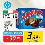 Carrefour Market Nestlè maxibon mini classic offerta